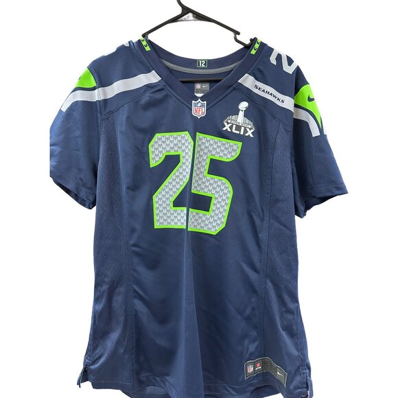 Seattle Seahawks Football Jersey with Superbowl Logo sz XXL - Picture 1 of 5